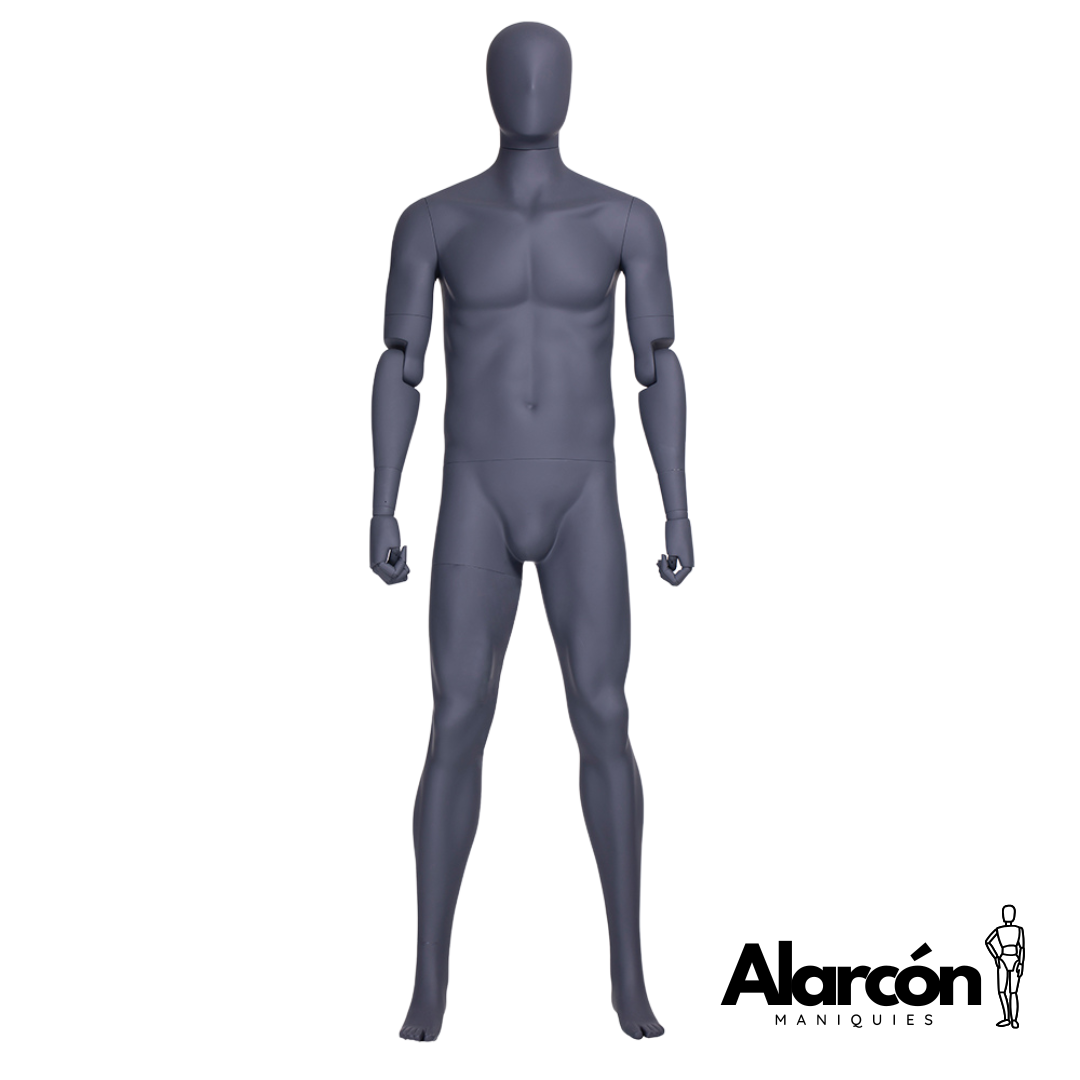 HM03 Maniquí Hombre Codos Articulados - Imagen 1
