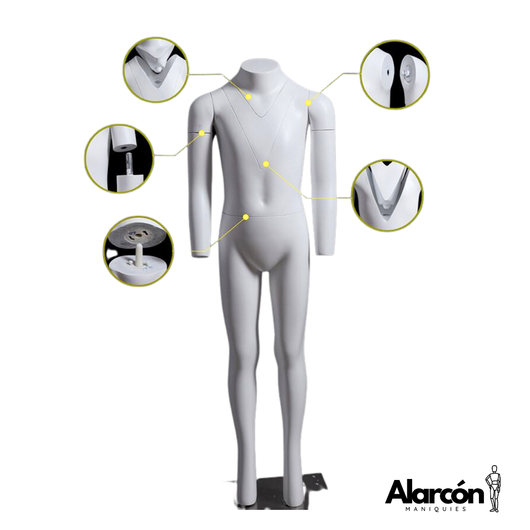 86 Maniquí Infantil para Fotografía GHK106 - Imagen 1