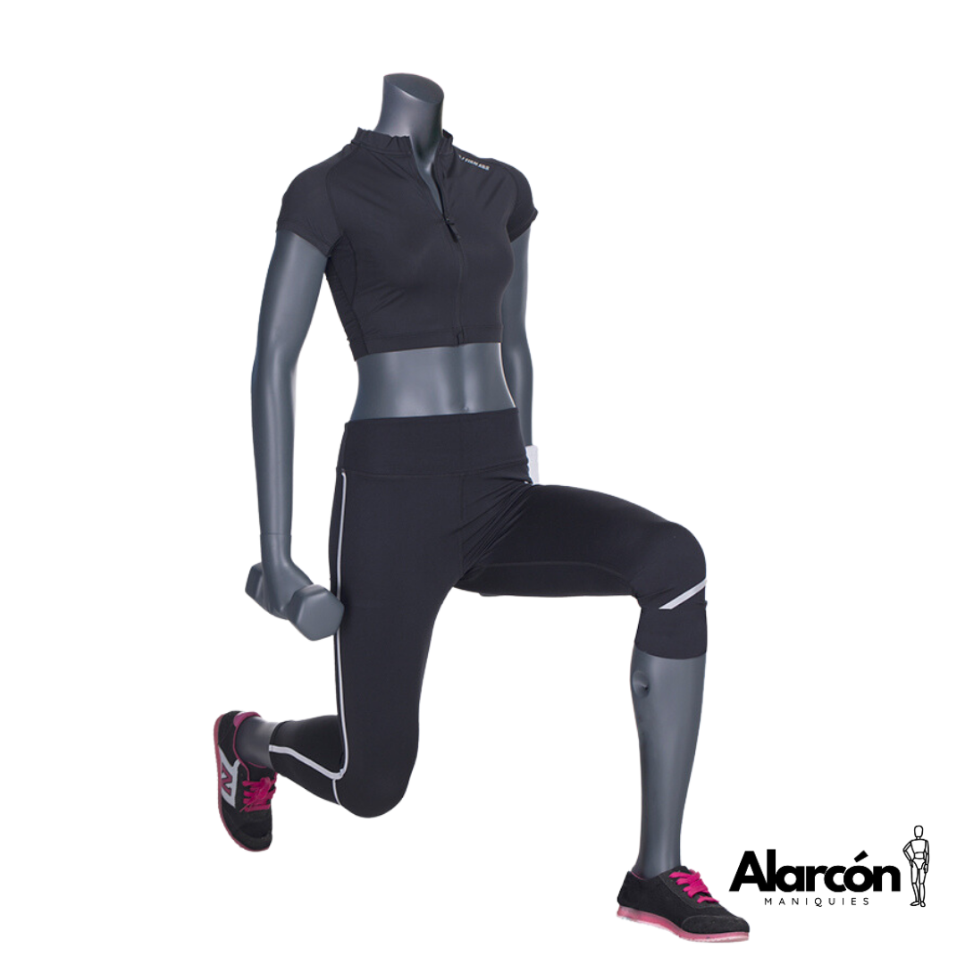 35 Maniquí Mujer Estocada con Pesas NI-45 - Imagen 1