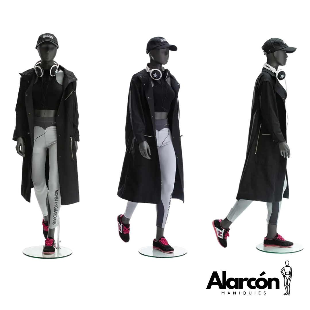 54 Maniquí Mujer Caminando con Herrajes Imantados JACOB-6 - Imagen 1