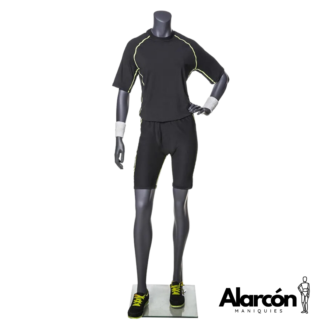 62 Maniquí Mujer Deportiva Posando NI-8 - Imagen 1