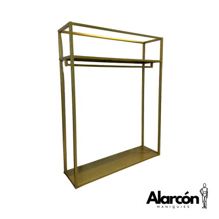 Perchero con estante superior 1,50 x 1,90