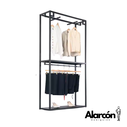 Perchero Barral Doble 1,20 x 2,30